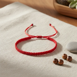 Pulsera Hilo Rojo Protección 6mm