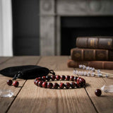 Pulsera Ojo de Tigre Rojo 8mm