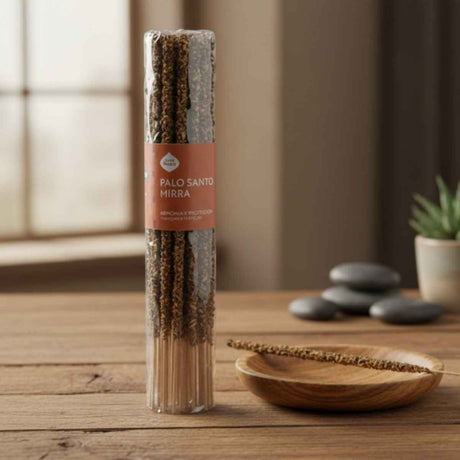 Sahumerio Artesano Palo Santo Mirra 20u