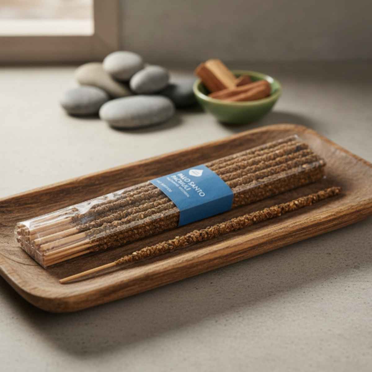 Sahumerio Artesano Palo Santo Pachuli 20u