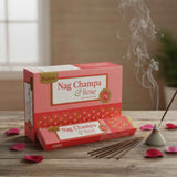 Incienso Nag Champa Rosa
