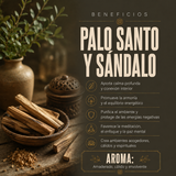 Incienso Temple Bells Palo Santo y Sandalwood