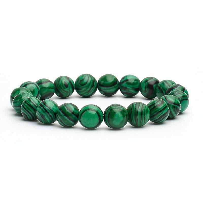 Pulsera Malaquita 8mm