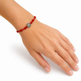 Pulsera Hilo Rojo Nudos San Benito
