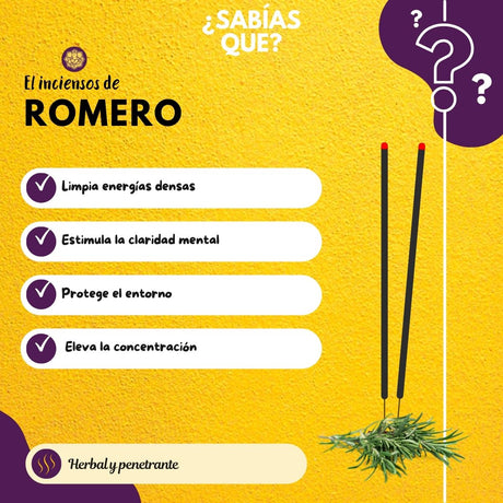 Incienso Romero - Parimal Hexagonal