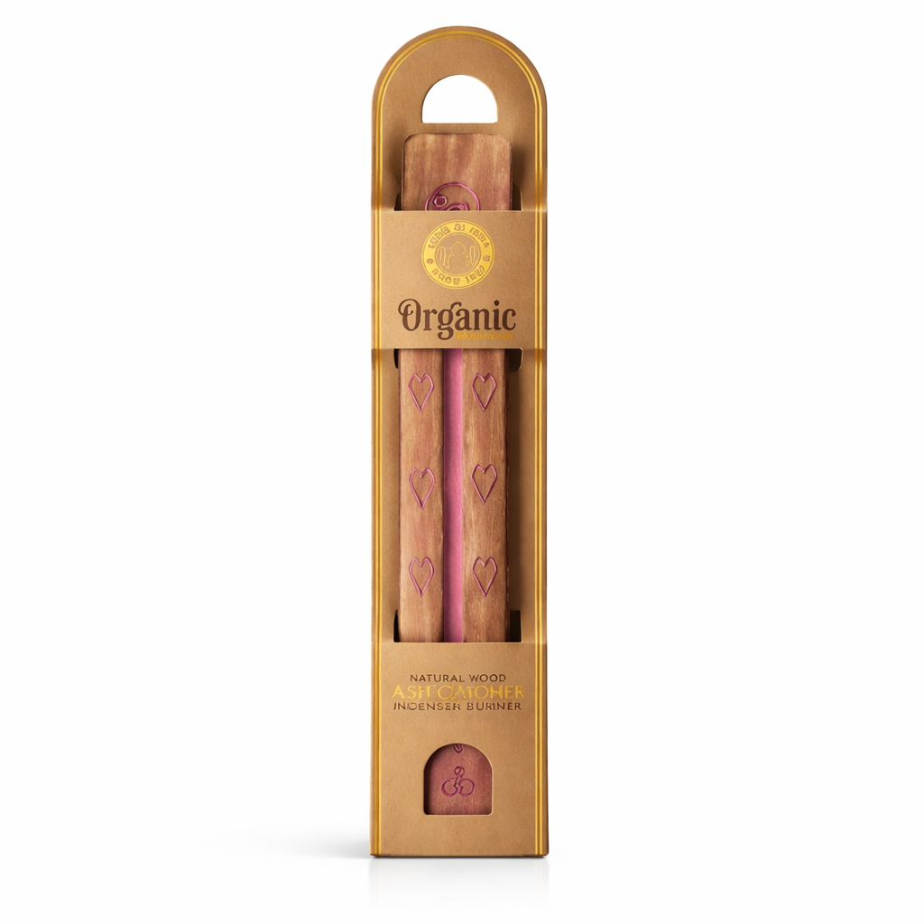 Porta incienso Natural Wood Rosado