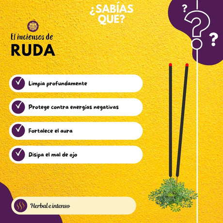 Incienso Ruda - Tabla Brand