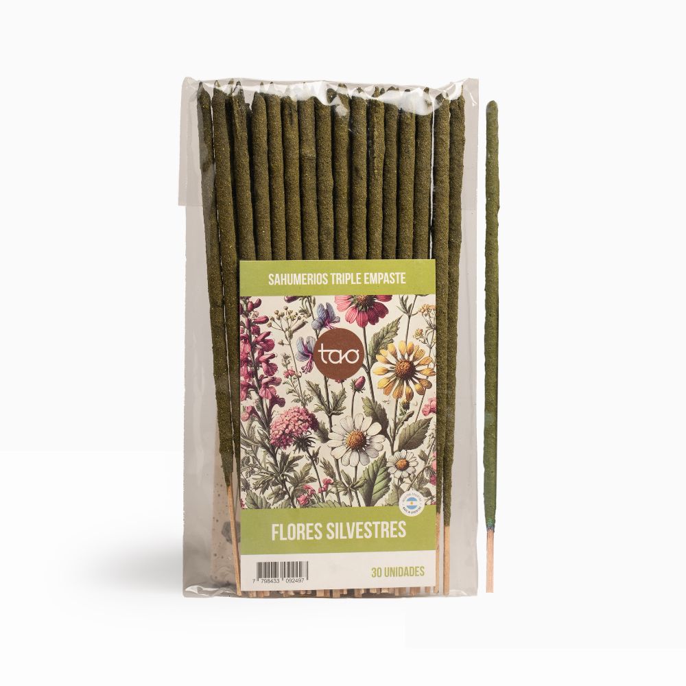 Sahumerio Triple Empaste Flores Silvestres