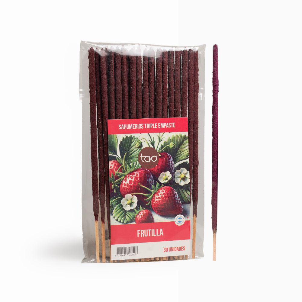 Sahumerio Triple Empaste Frutilla