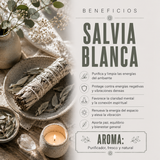 Incienso Golden Nag Salvia Blanca