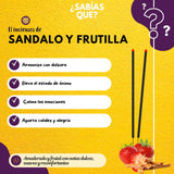 Incienso Jardin Heritage Sandalo con Frutilla - Namaste India