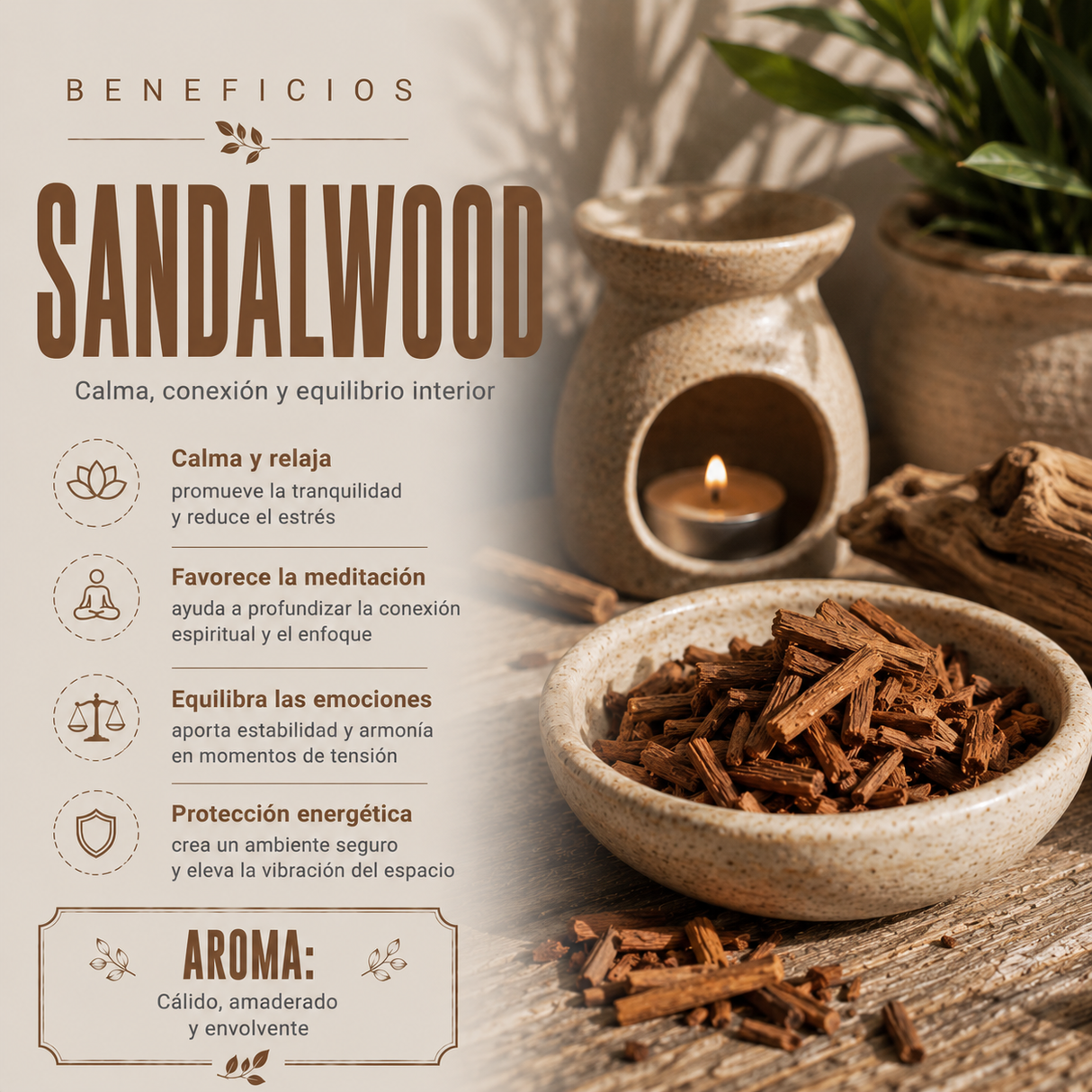 Aceite Aromático Sandalwood