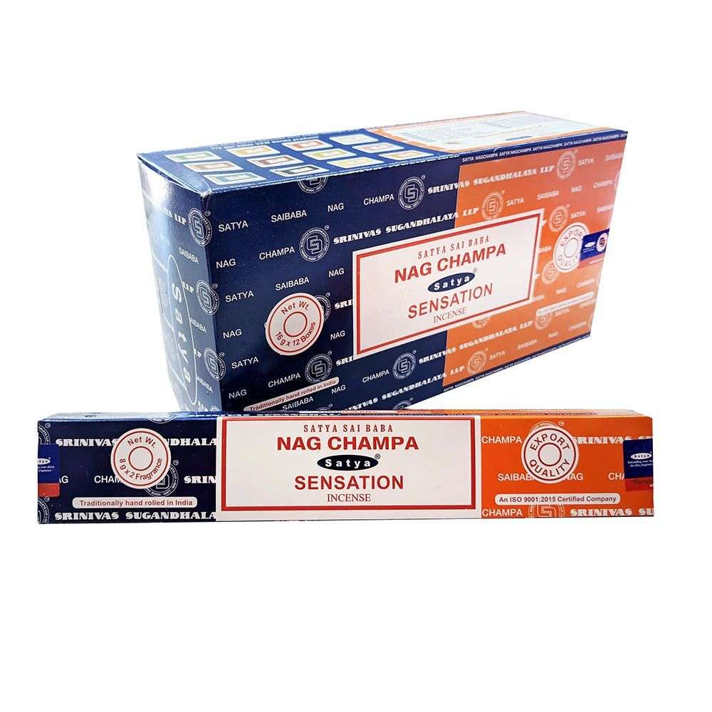 Incienso dúo Nag Champa y Sensation