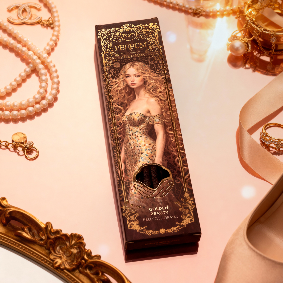 Sahumerio Perfum Belleza Dorada