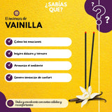 Incienso Jardín Collection Vainilla 41 cm - Yatra Jumbo