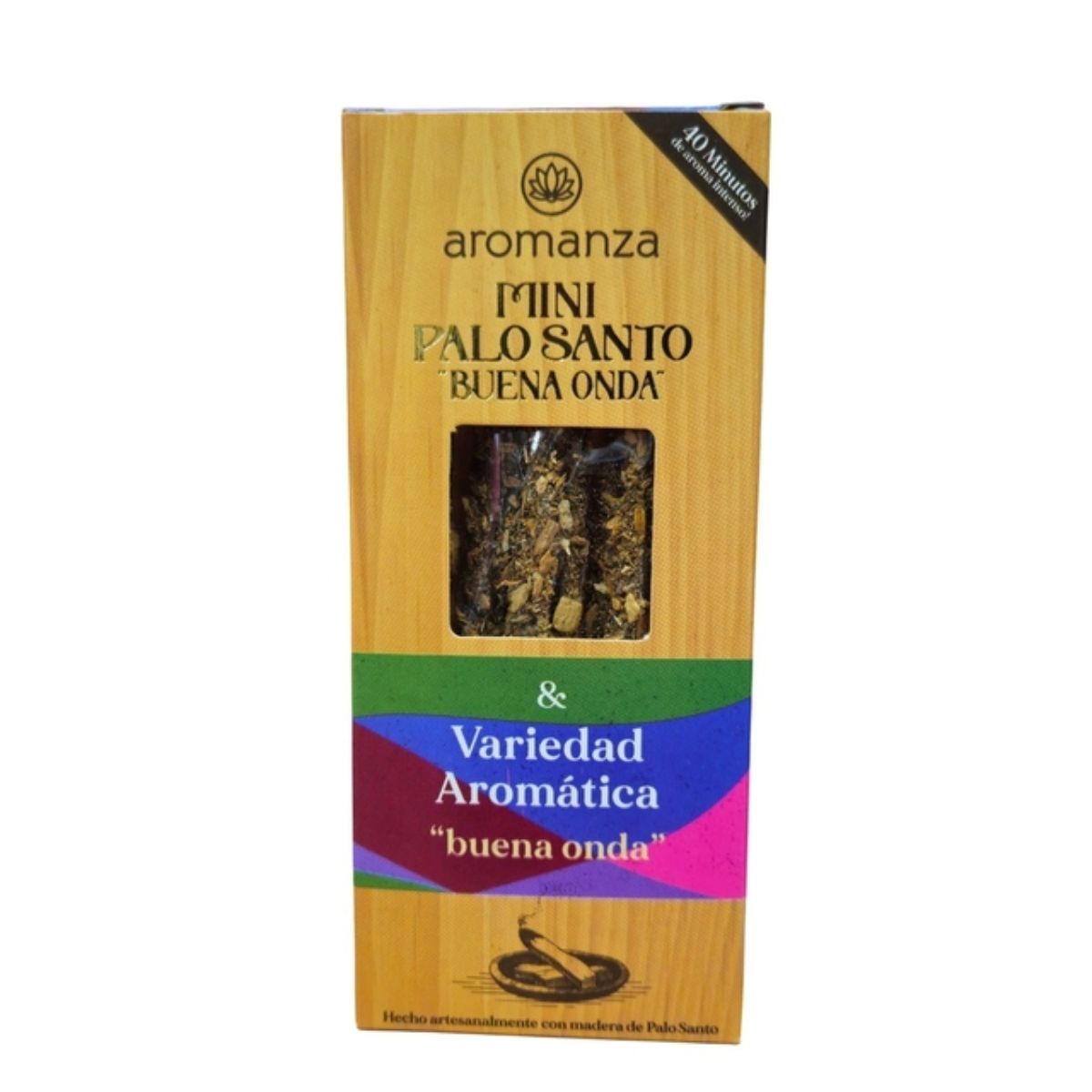 Mini Palo Santo Buena Onda Variedad Aromatica - Aromanza