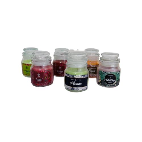 Pack De 6 Velas Aromaticas