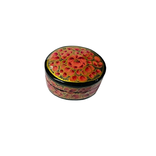 Cajita de Sueños Oval Mini Flor Rosa