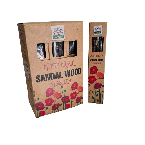 Incienso Natural Sandalwood Organico - Namaste India