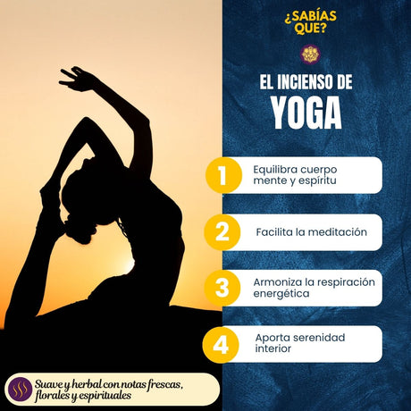 Incienso Natural Mystic Yoga - Sandesh