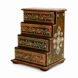 Cajonera Esmeralda Carmesí 4 Cajones