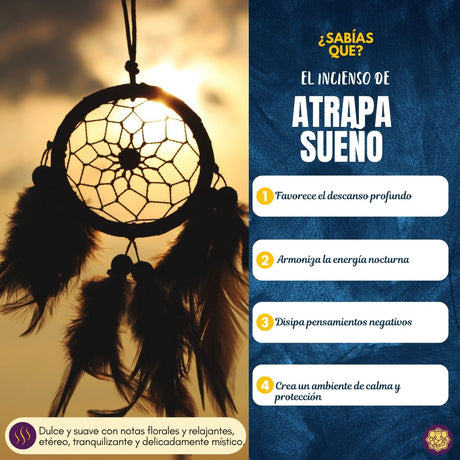 Incienso Natural Atrapa Sueño - Nandita