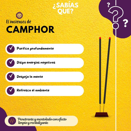 Incienso Natural Camphor - Alaukik