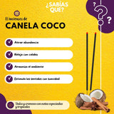 Incienso Natural Coco Canela - Alaukik