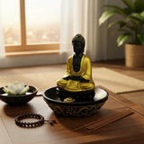 Porta Incienso Buda Meditación
