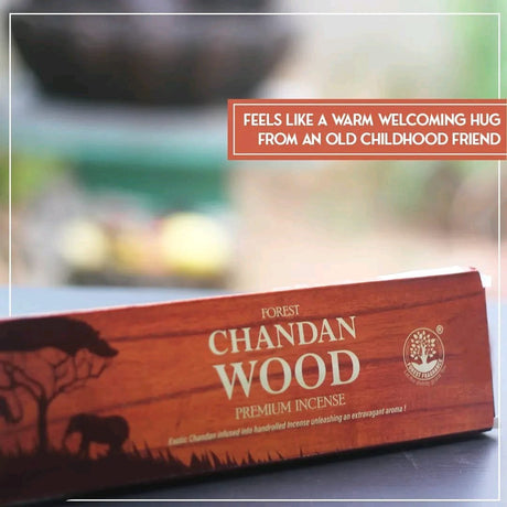Incienso Natural Chandan Wood - Forest