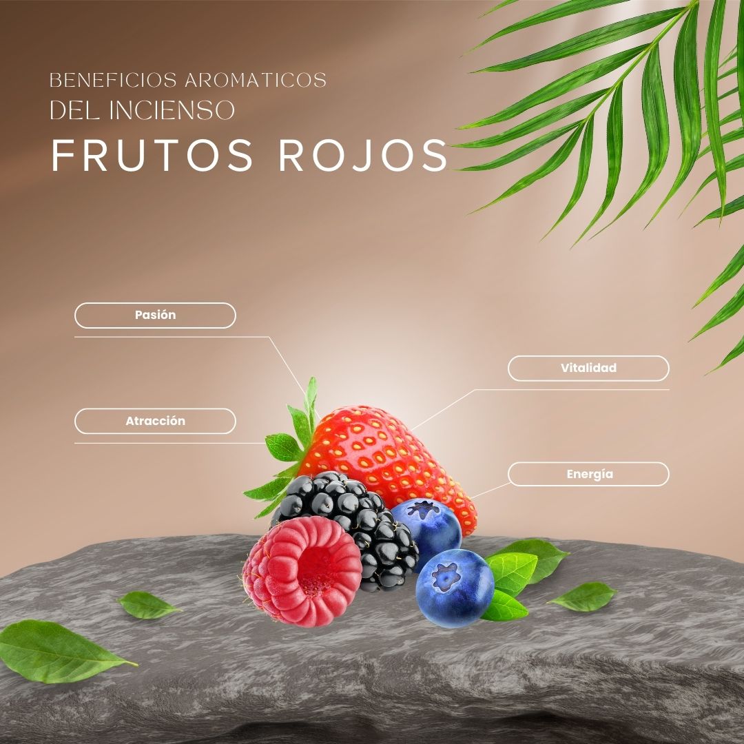 Palo Santo Buena Onda Frutos Rojos - Aromanza