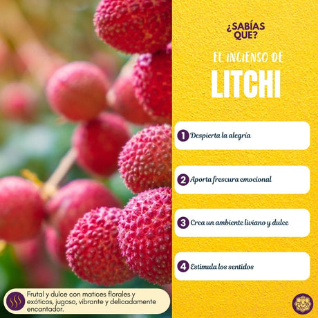 Incienso Natural Litchi - Alaukik