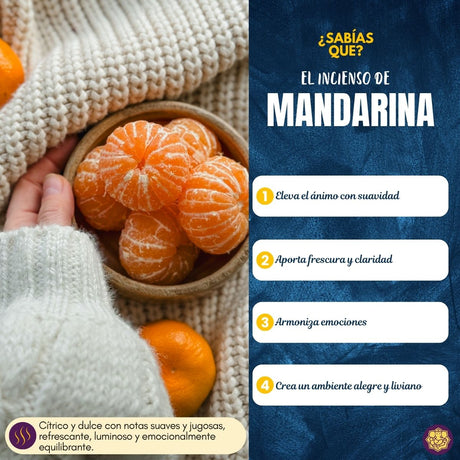 Incienso Natural Mandarina - Alaukik