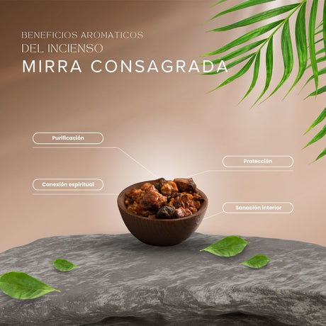 Mini Palo Santo Buena Onda Mirra Consagrada - Aromanza