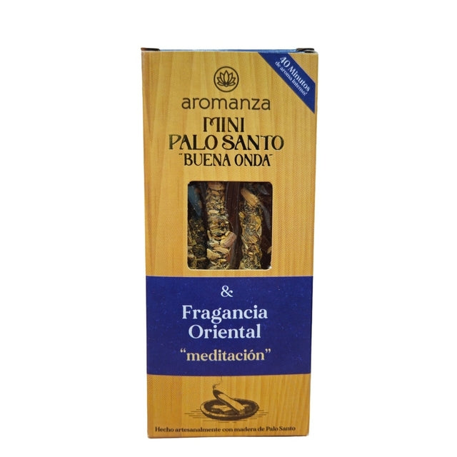 Mini Palo Santo Buena Onda Fragancia Oriental - Aromanza