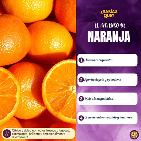 Incienso Natural Naranja - Alaukik