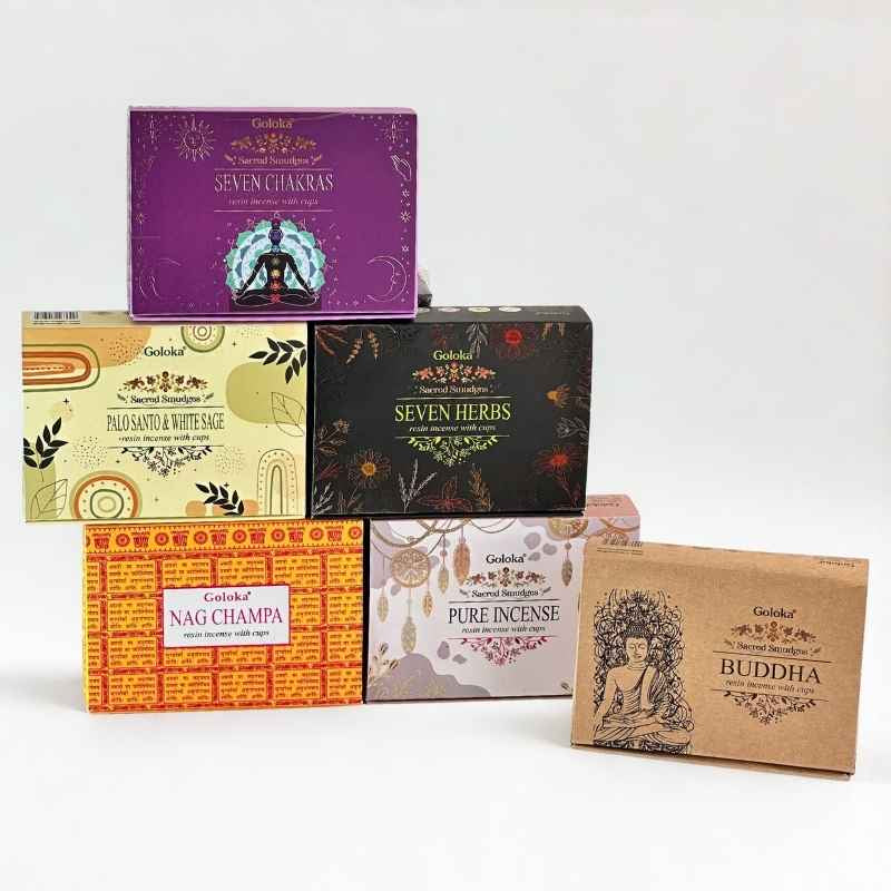 Pack de 6 Copitas de Resina - Goloka