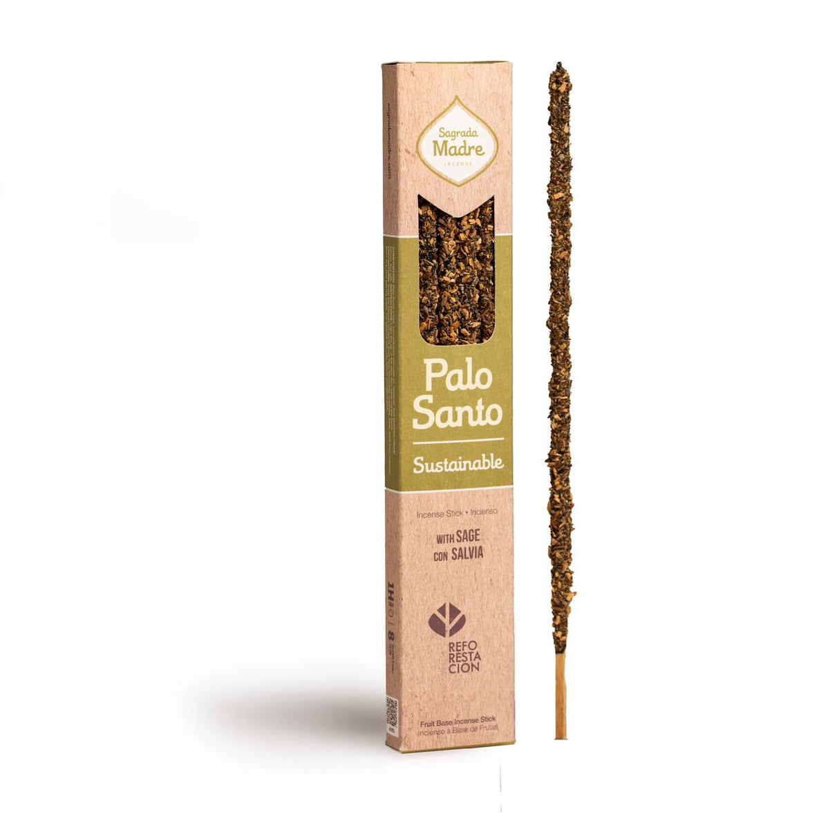 Varilla Sahumerio Palo Santo con Salvia - Sagrada Madre