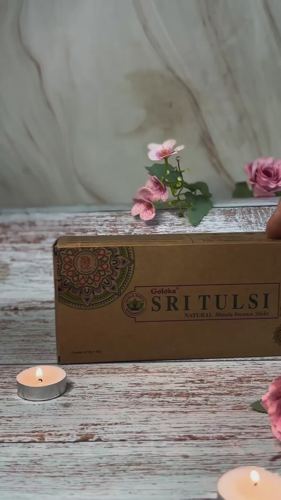Incienso Orgánico Sri Tulsi