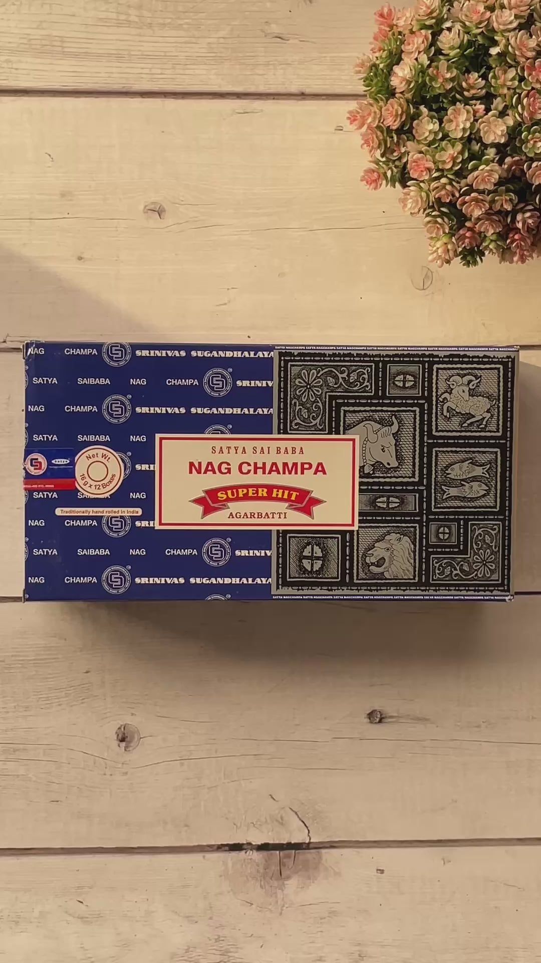 Incienso dúo Nag Champa y Super Hit