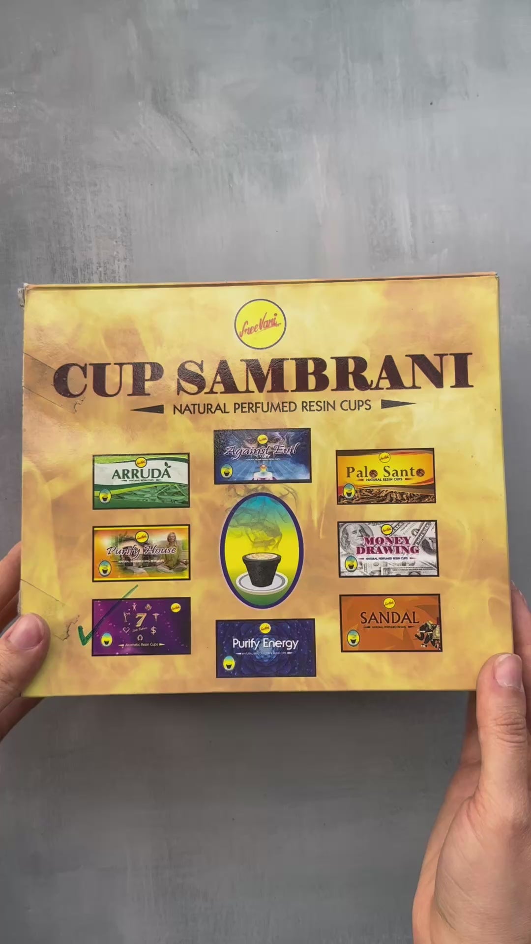 Copitas de Incienso Ruda (24U) - Sambrani