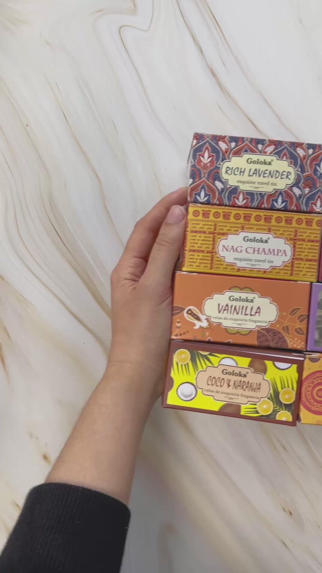 Vela Aromática Palo Santo y Salvia Blanca - Goloka
