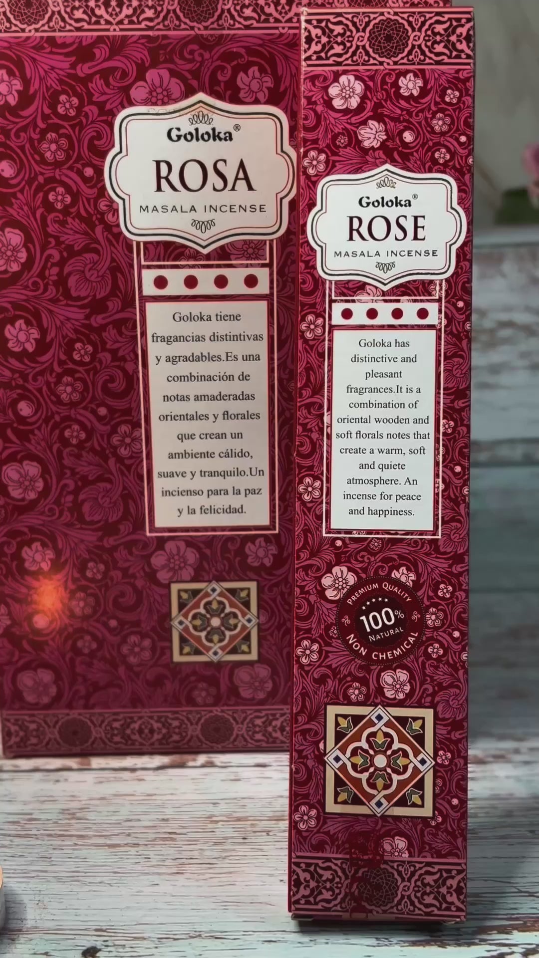 Incienso Fit Rosa
