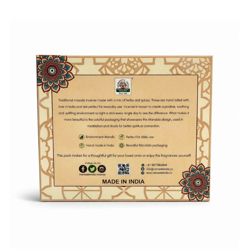 Pack Incienso Namaste India Tradicional
