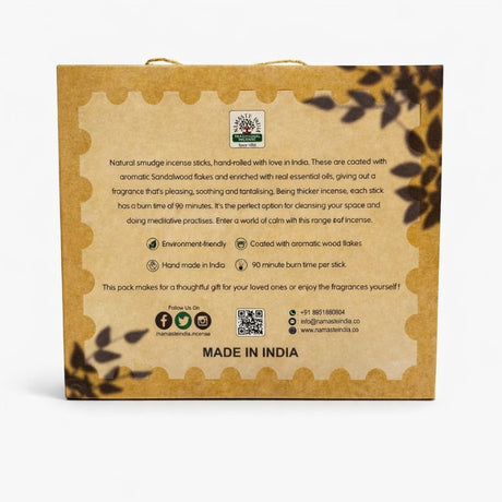 Pack Incienso Namaste India Orgánico Natural