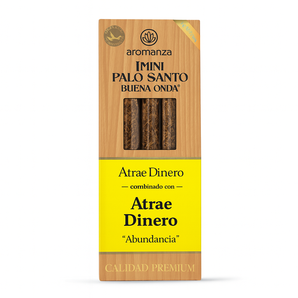 Palo Santo Buena Onda Atrae Dinero - Aromanza