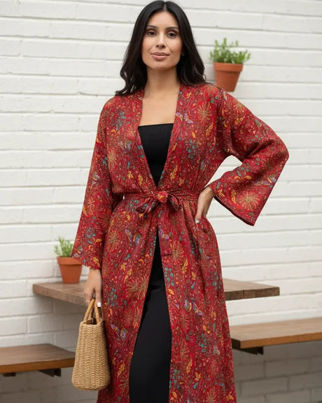 Kimono Trisha Rojo