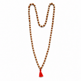 Japa Mala Anudada Rojo 8mm