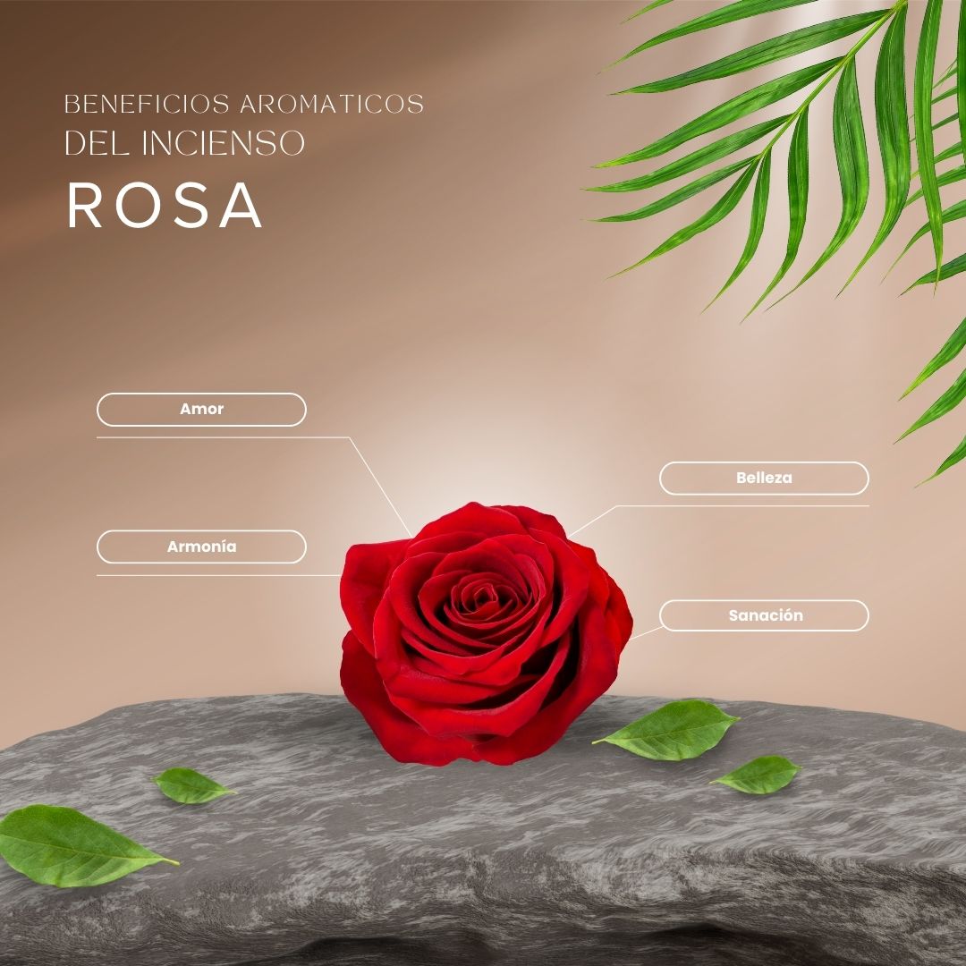 Palo Santo Buena Onda Rosa Real - Aromanza