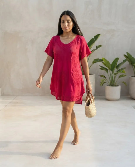 Vestido/Blusa Divena Rosada